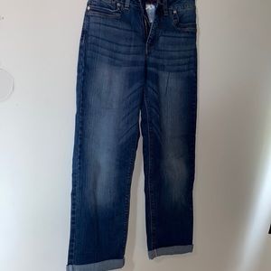 Santana Straight Fit Cropped Jeans